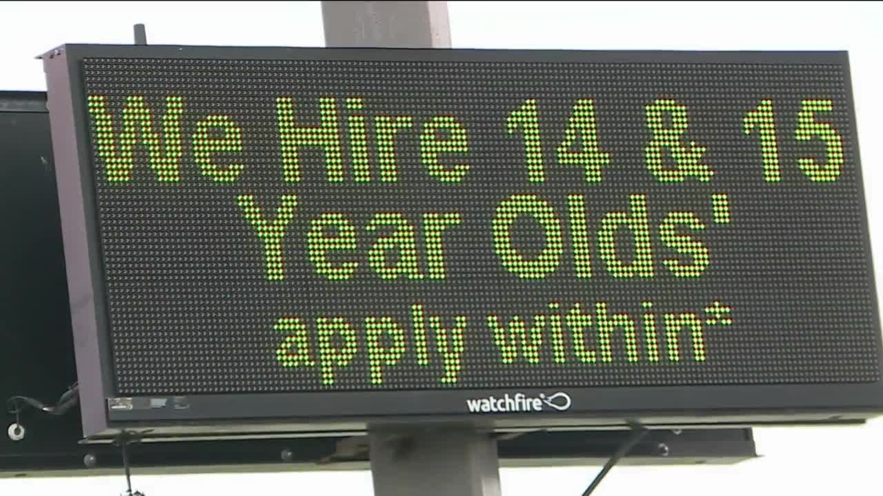Businesses are starting to recruit 14-year-olds looking for summer jobs