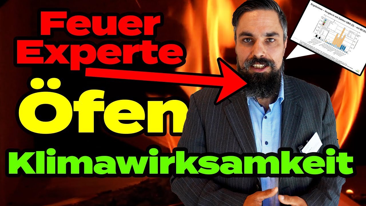 Faktencheck Treibhausgase: HOLZ-ÖFEN mit Black Carbon besser als Wärmepumpen?@Dr. Bene🙈