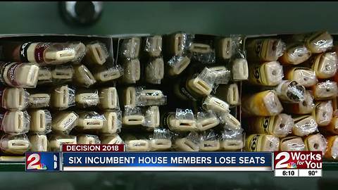 Six incumbent house members lose seats