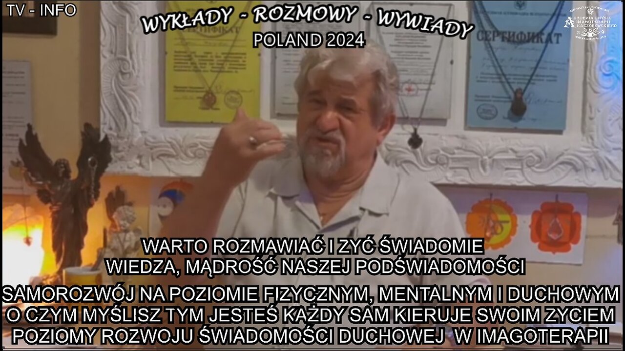 SAMOROZWÓJ NA POZIOMIE FIZYCZNYM, MENTALNYM I DUCHOWYM. O CZYM MYSLISZ TYM JESTEŚ, KAZDY SAM KIERUJE SWOIM ZYCIEM. POZIOM ROZWOJU ŚWIADOMOSCI DUCHOWEJ W IMAGOTERAPII.