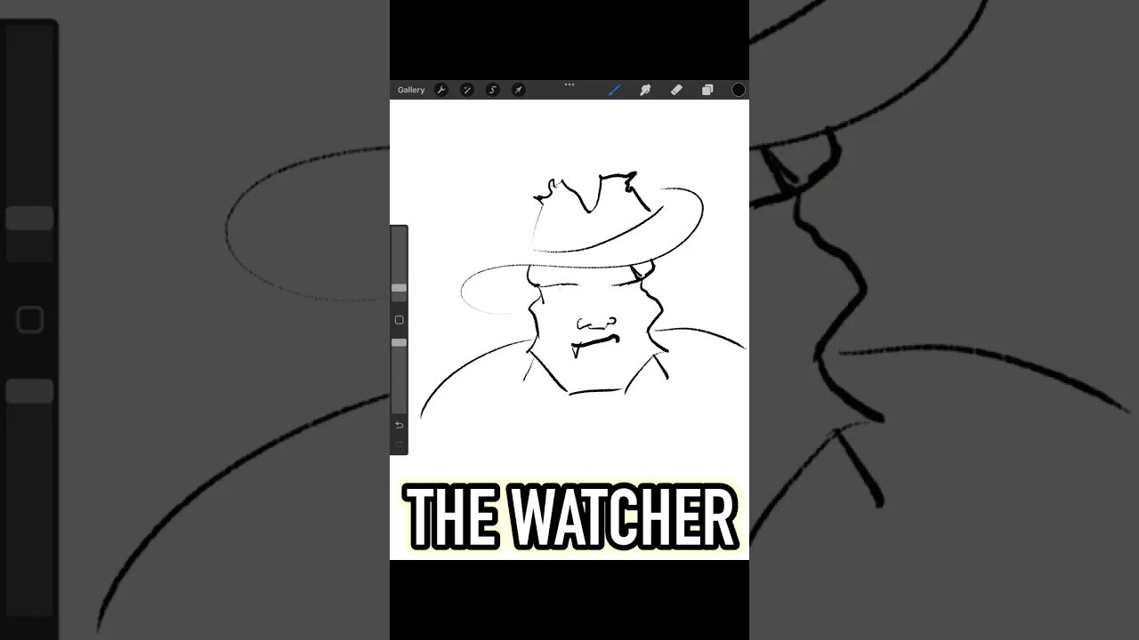 I LIEK DRAWRING: R. H. Snow draws THE WATCHER from WATCHER of the DAMNED!