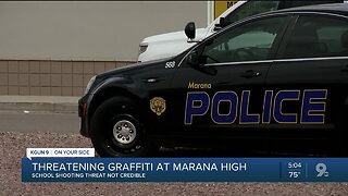 Police investigate threatening graffiti at Marana High School