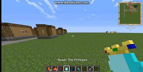 Minecraft mob battle the princess vs hammerhead