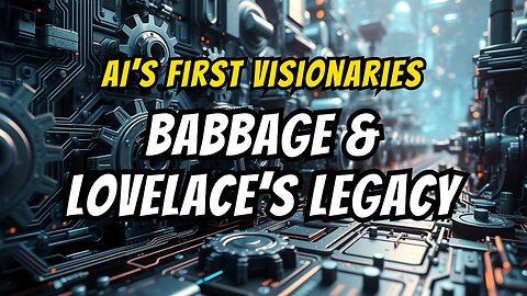 1900s: Charles Babbage and Ada Lovelace | AI Through Time [3]