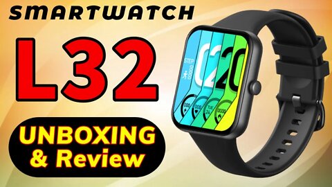 L32 smart watch unbox review pk Colmi C61 S12