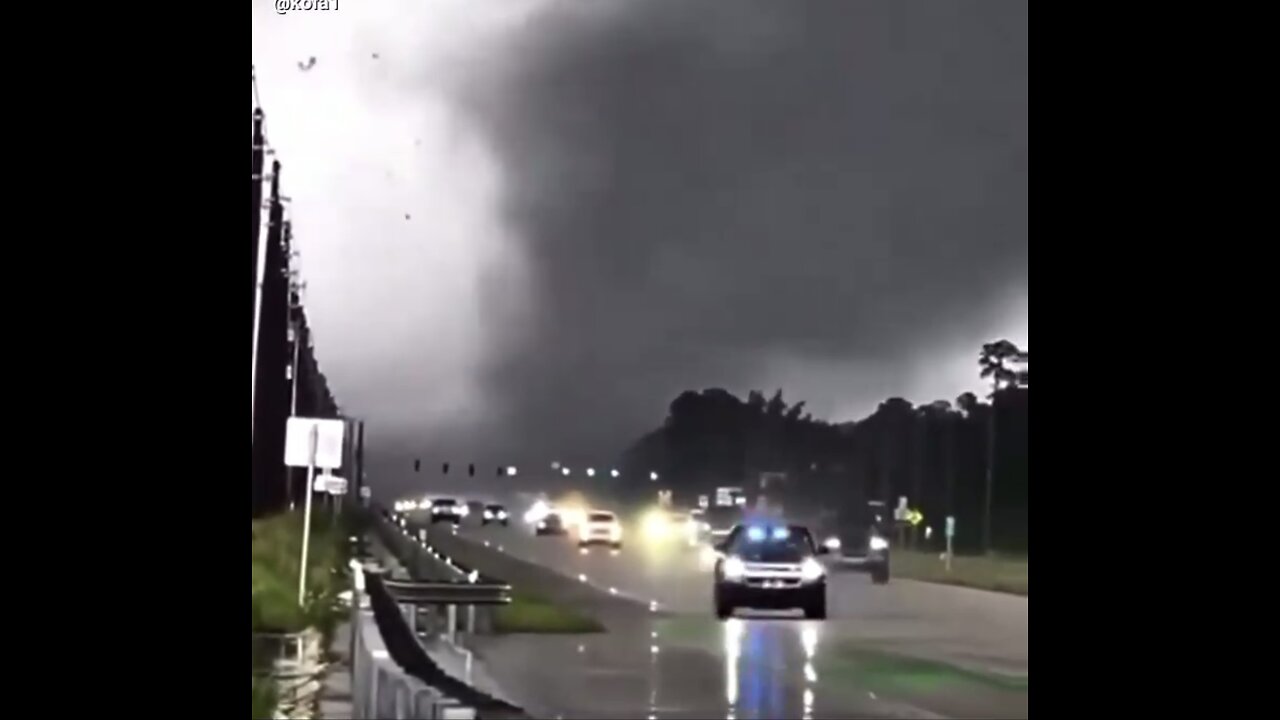 WEAPONIZED TWIN TORNADOES🌪️🏚️🌪️⛈️🚙📸WEAPONIZED HURRICANE HITS FLORIDA💦🌊🏘️💫