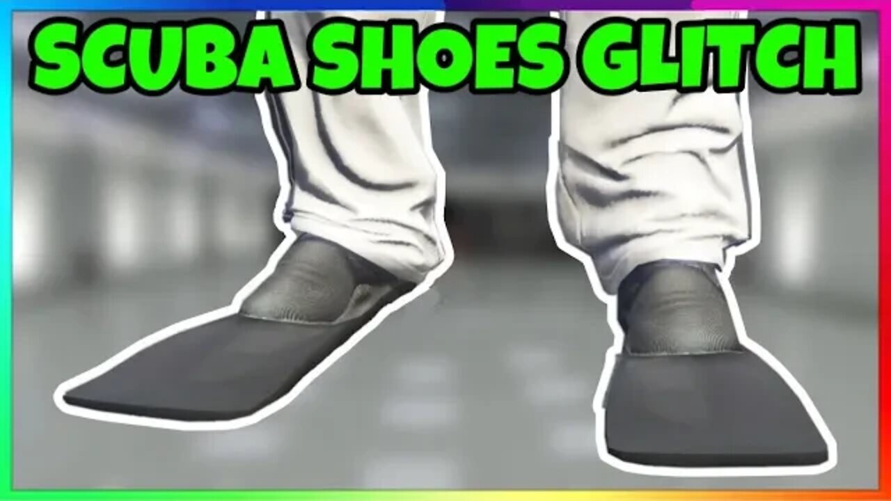 Easy How To Get Scuba Shoes On Your Outfits Glitch (No Transfer) (GTA Online)