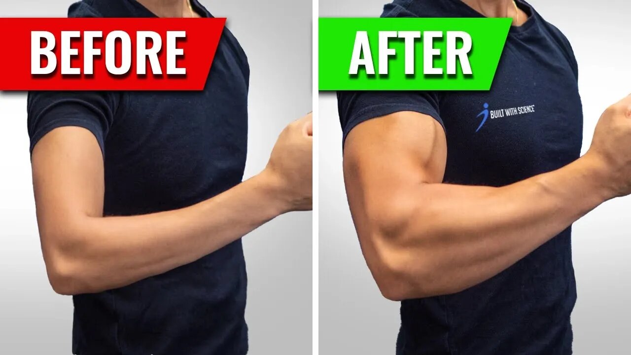get bigger arms by doing this exercice #shorts