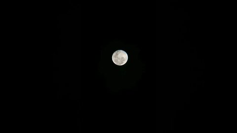 Fool Moon at Apexel Telescope Lens for Smartphone