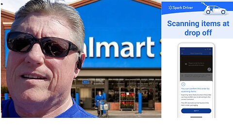 Walmart Spark Driver: Scan Items At Drop-Off