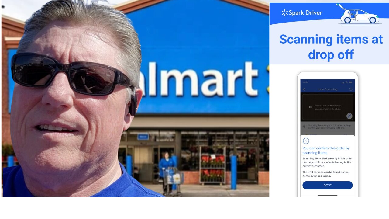 Walmart Spark Driver: Scan Items At Drop-Off