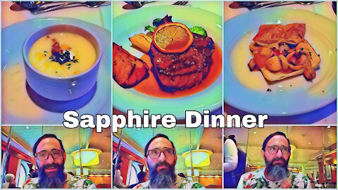 Lost Review! | Dinner in the Sapphire Dining Room | Adventure of the Seas | Day 5