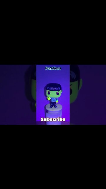 Black Light Spock Funko Pop