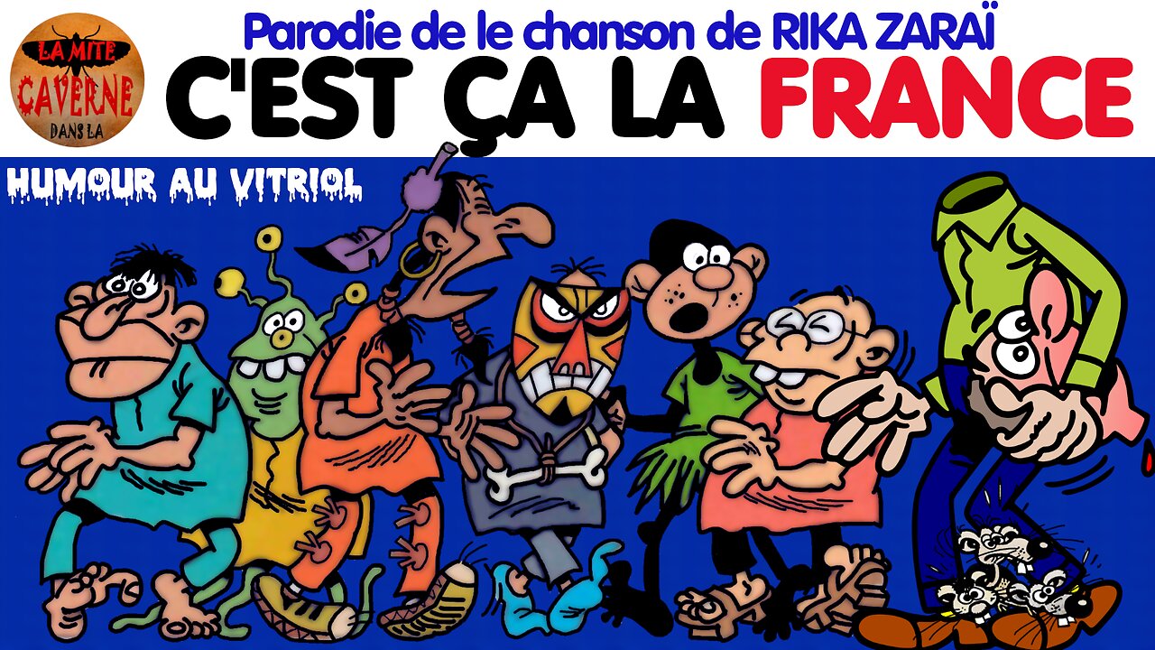 C’EST ÇA LA FRANCE😬… Parodie de la chanson de RIKA ZARAÏ (23/10/2023)