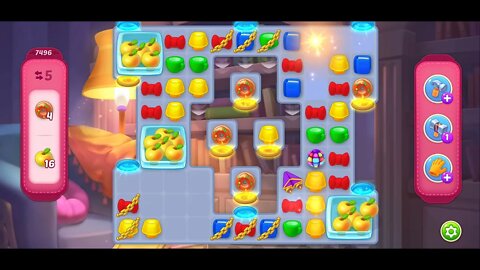 Playrix Homescapes Gameplay Walkthrough Level 7496