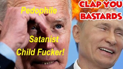 Pedophile Dementia Joe Biden Risks WW3 As He Calls For Regime Change In Russia [27.03.2022]