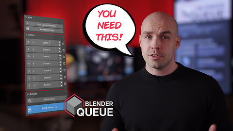 Why You Need the Blender Queue Add-On?