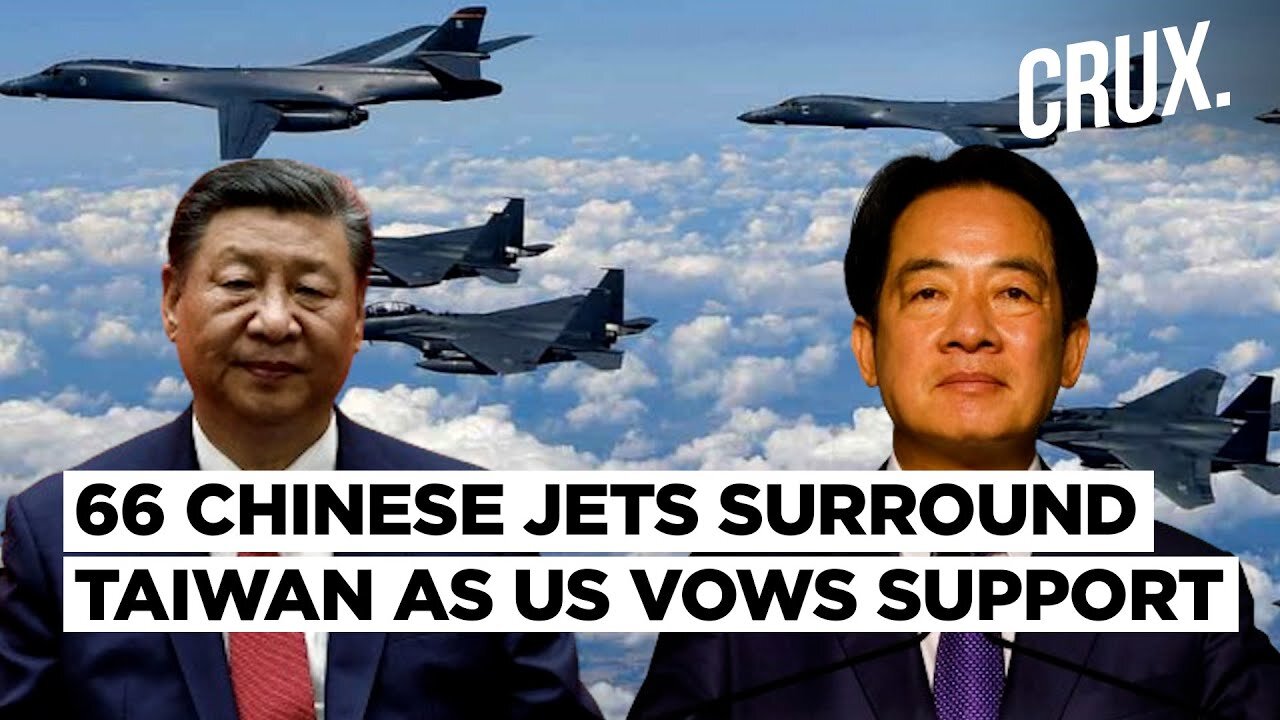 China Warns Japan On Destroyer Breach, Sends Warplanes And Ships Around Taiwan As US Envoy Meets Lai