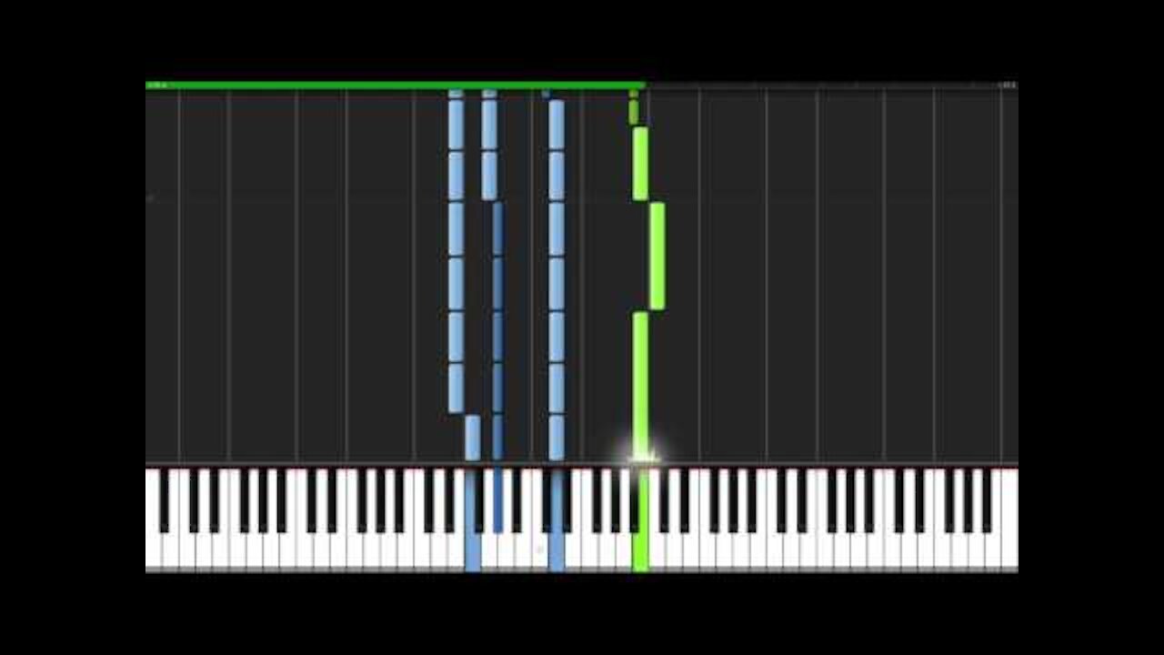 Prelude in E-Minor (op. 28 No. 4) - Frederic Chopin [Piano Tutorial] (Synthesia)