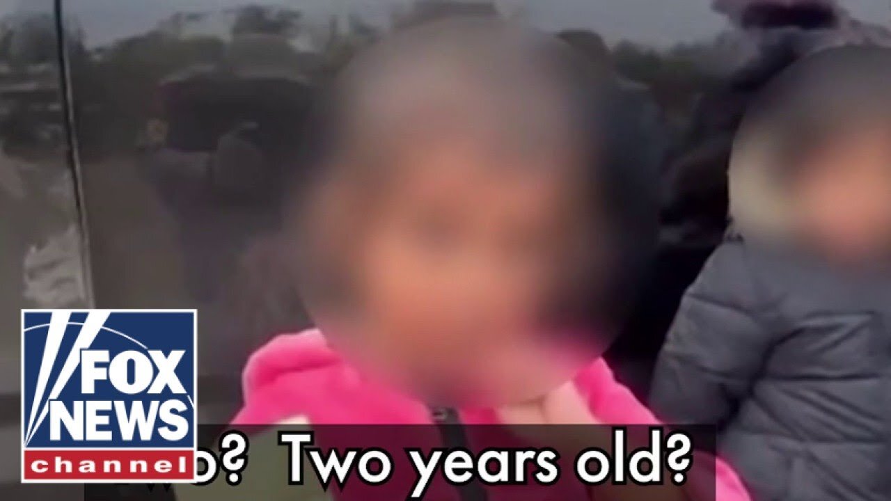 Shocking footage shows unaccompanied toddler saying she came to US alone