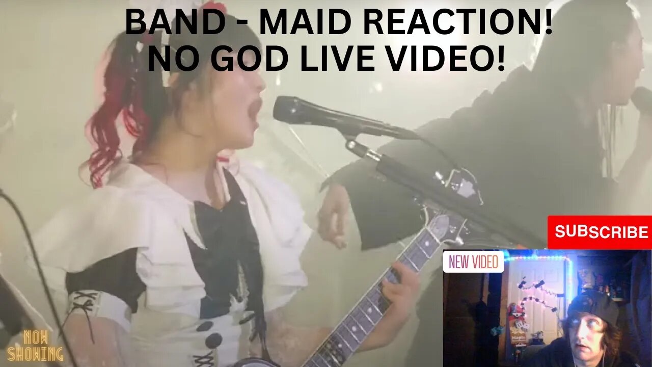 BAND MAID - NO GOD Live Video Reaction!