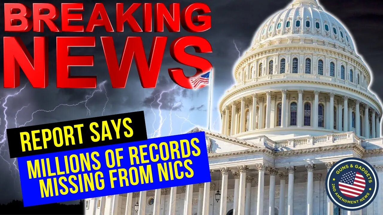 BREAKING NEWS: Millions of Records Missing From NICS!