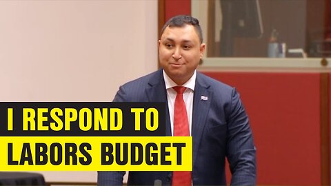 Budget Reply - Senator Babet