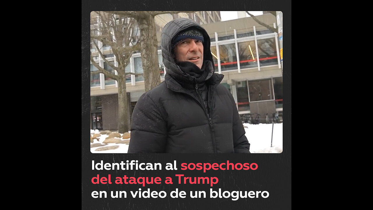 Sospechoso del ataque contra Trump apareció en un video de un bloguero
