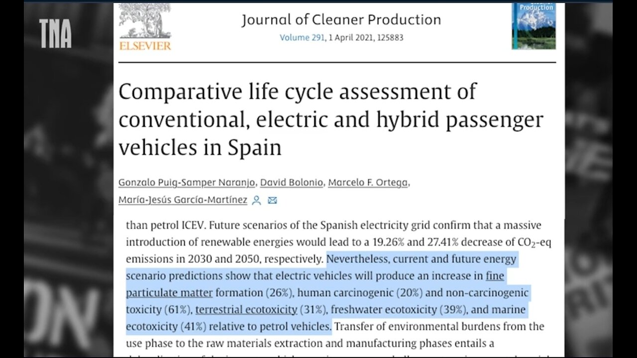 More Bullshit From EPA Supporting The "Green New Deal" & "Sustainable" Transportation. Like ESG, Globalist Words That Means Exact Opposite