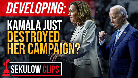 DEVELOPING: Kamala Just Destroyed Her Campaign?