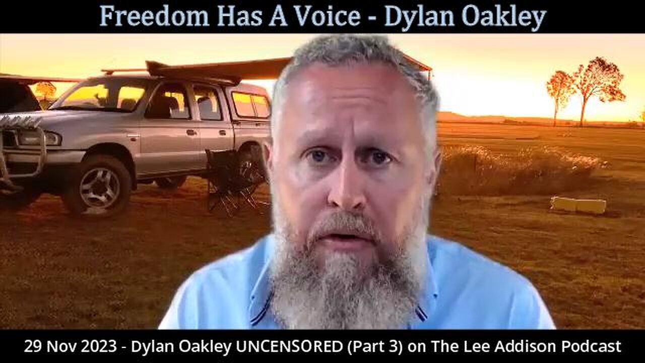 Dylan Oakley Uncensored (Part 3) on The Lee Addison Podcast, 29 Nov 2023