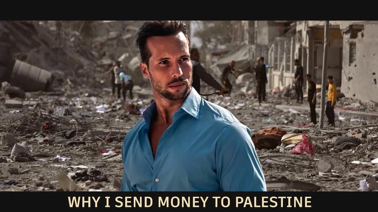 Tristan Tate send money to Palestine