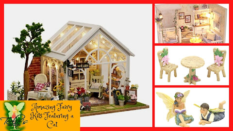 Amazing Fairy Kits Featuring a Cat