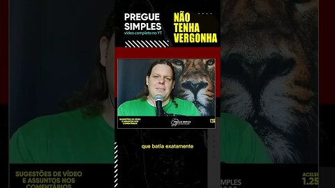#short Não tenha vergonha
