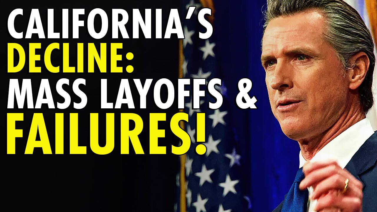 Mass Layoffs Hit California as Businesses Fail, Organization Leaves State