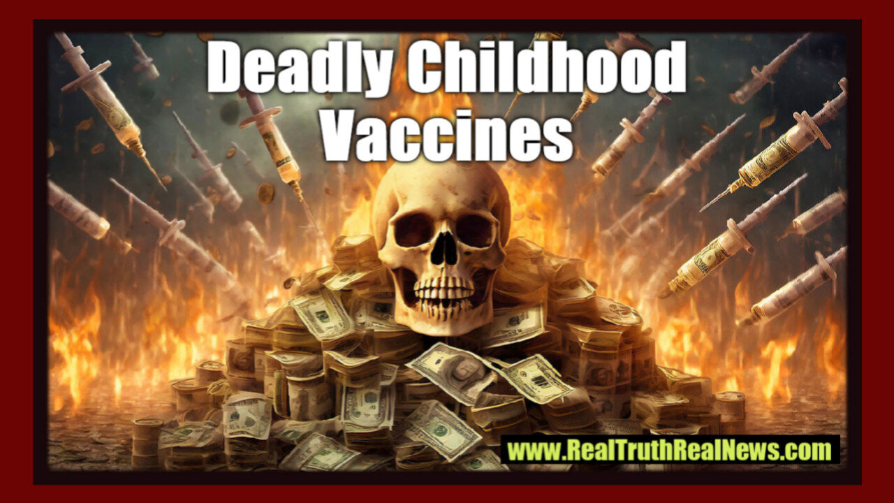 🩺💉 The Incentivized Mass Murder of Children - $40,000 is Made Per Every Hundred Babies Injected With Deadly Poisons