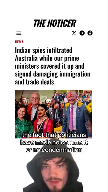 Foreign Spy's In Australia -Comprised Trade Agreements -And Mass Immigration