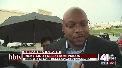Ricky Kidd's sister reacts as brother walks free