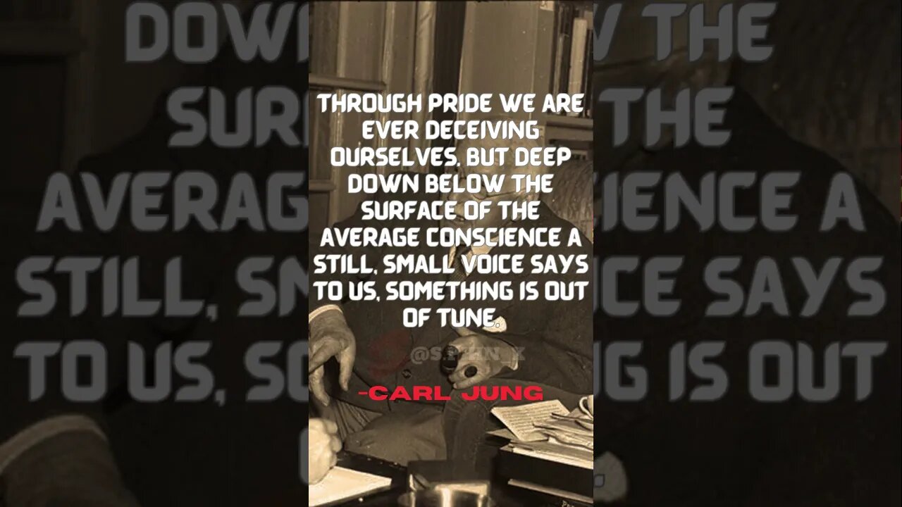 ''..deceiving ourselves.../ CARL JUNG #shorts