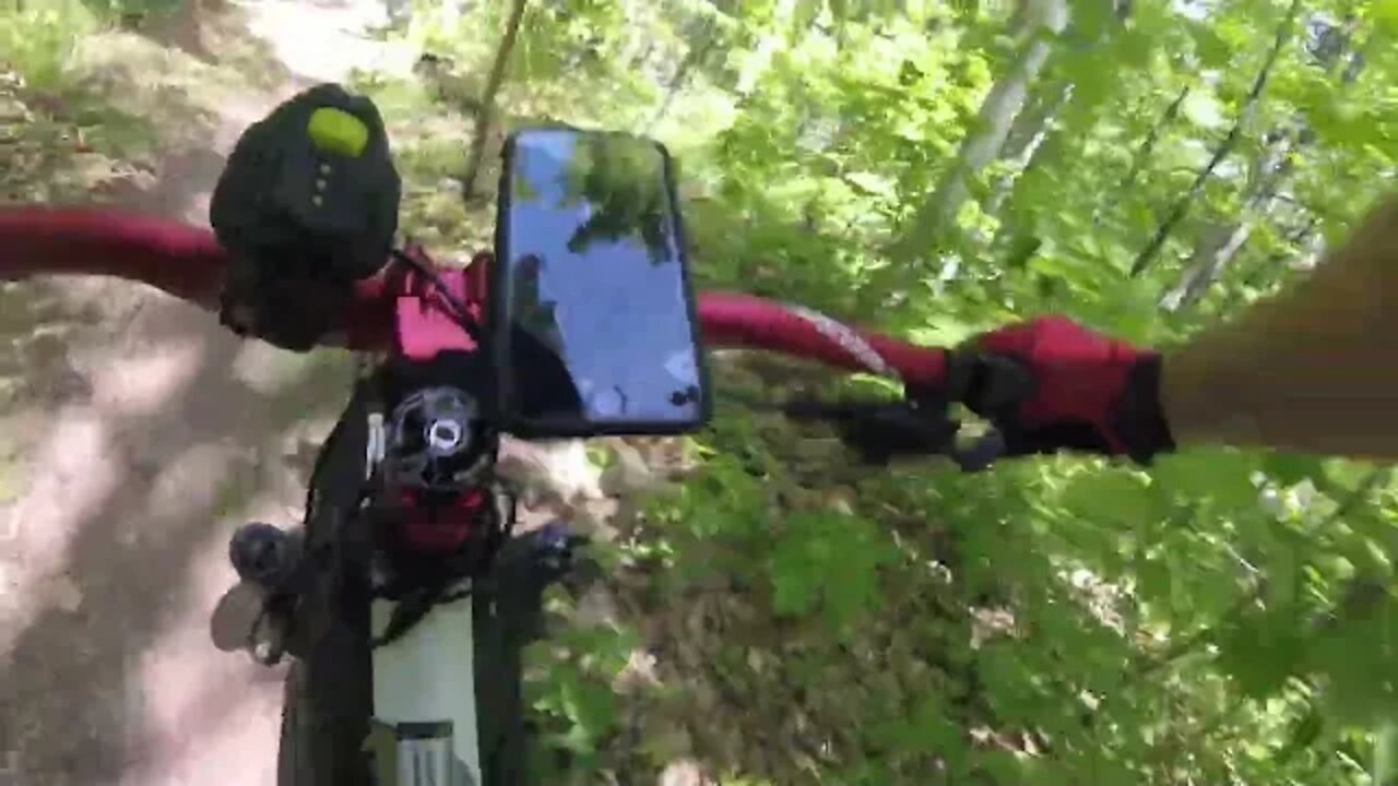 Fun on Bikes in Marquette ( Fatback Rhino )