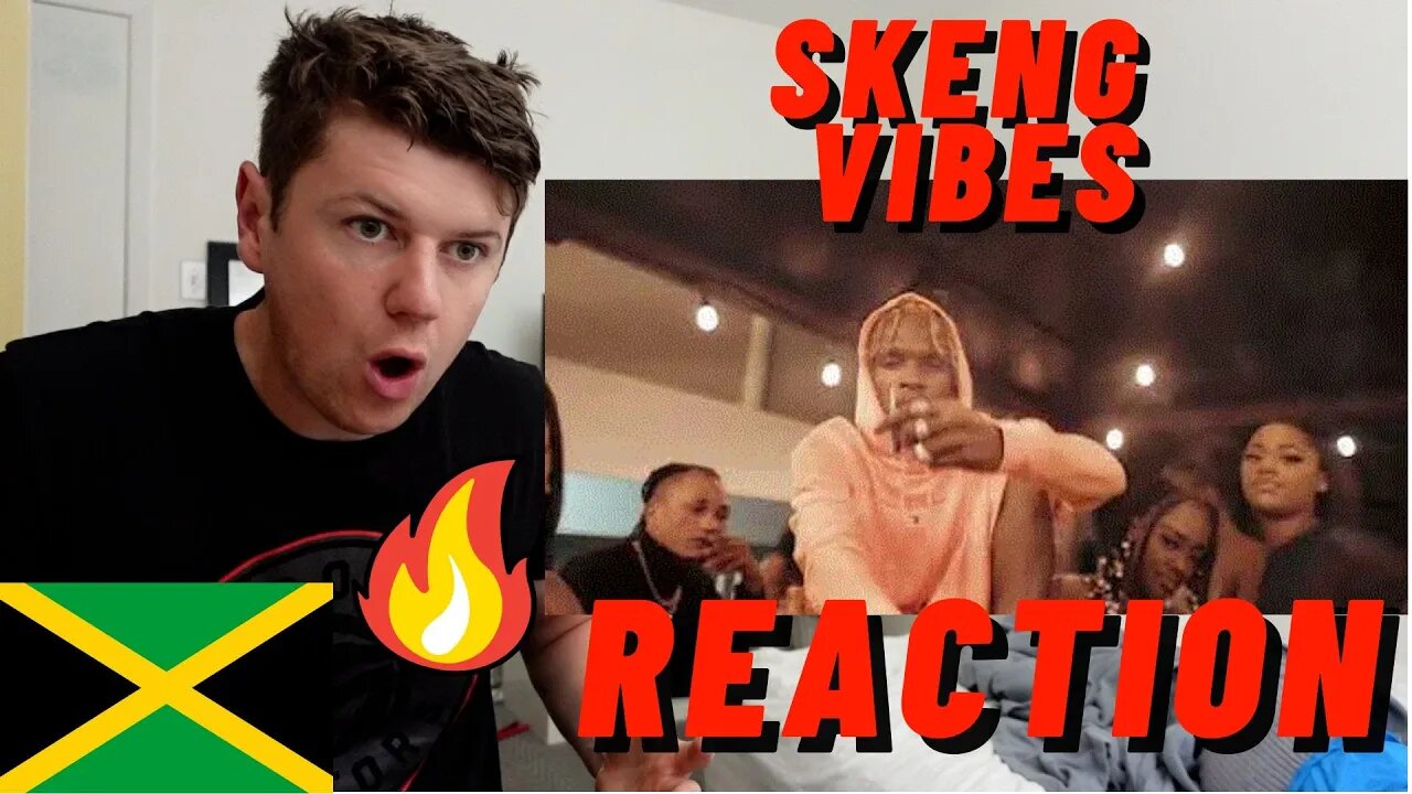 SKENG - VIBES | SKENG IS THE BEST RAPPER AND DANCEHALL ARTIST!! ((IRISH GUY REACTION!!))