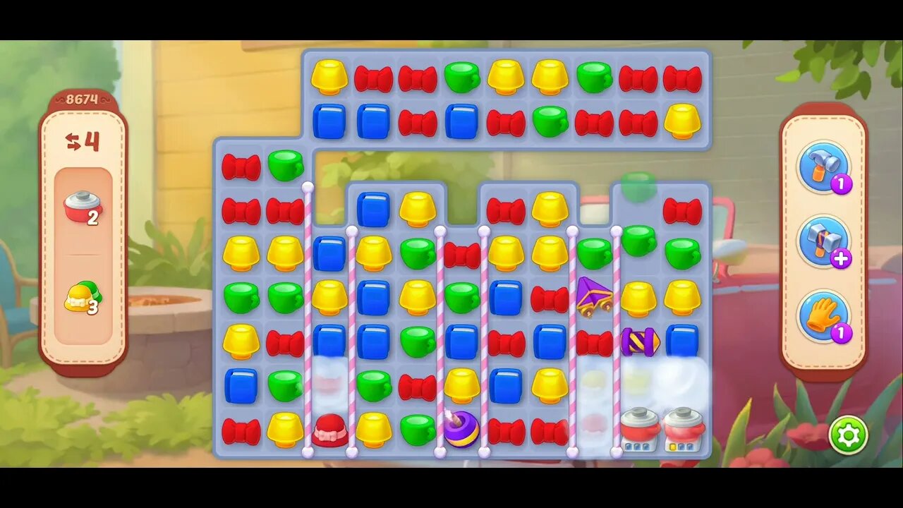 Playrix Homescapes Gameplay Walkthrough Level 8674