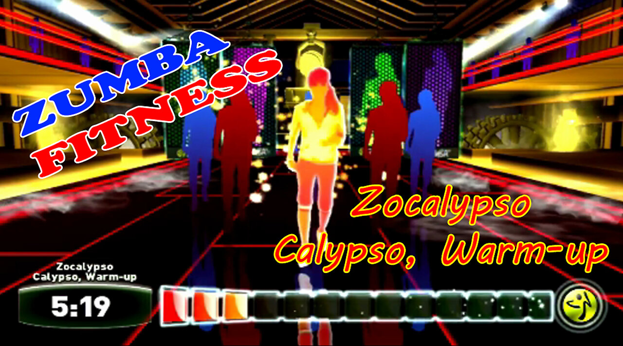 ZUMBA FITNESS - Zocalypso Calypso, Warm-up 2