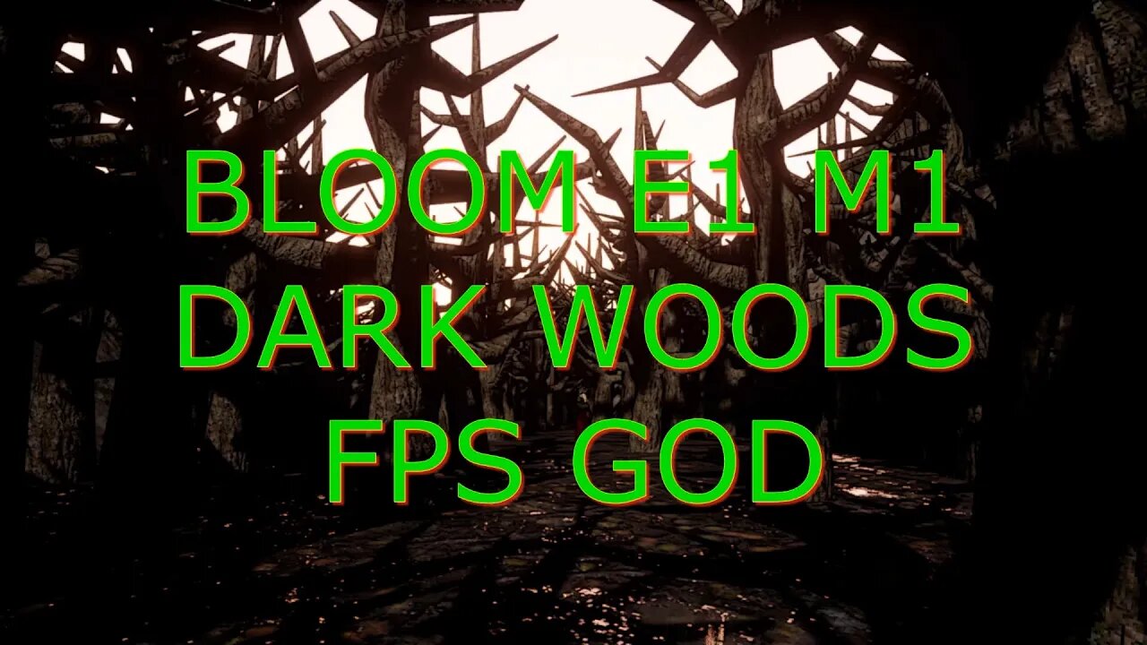 BLOOM E1 M1 DARK WOODS FPS GOD