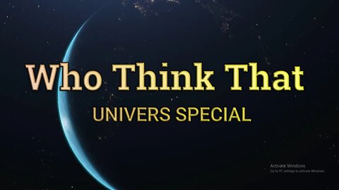 #new Series | Universe Special | Intro | Coming soon #whothinkthat