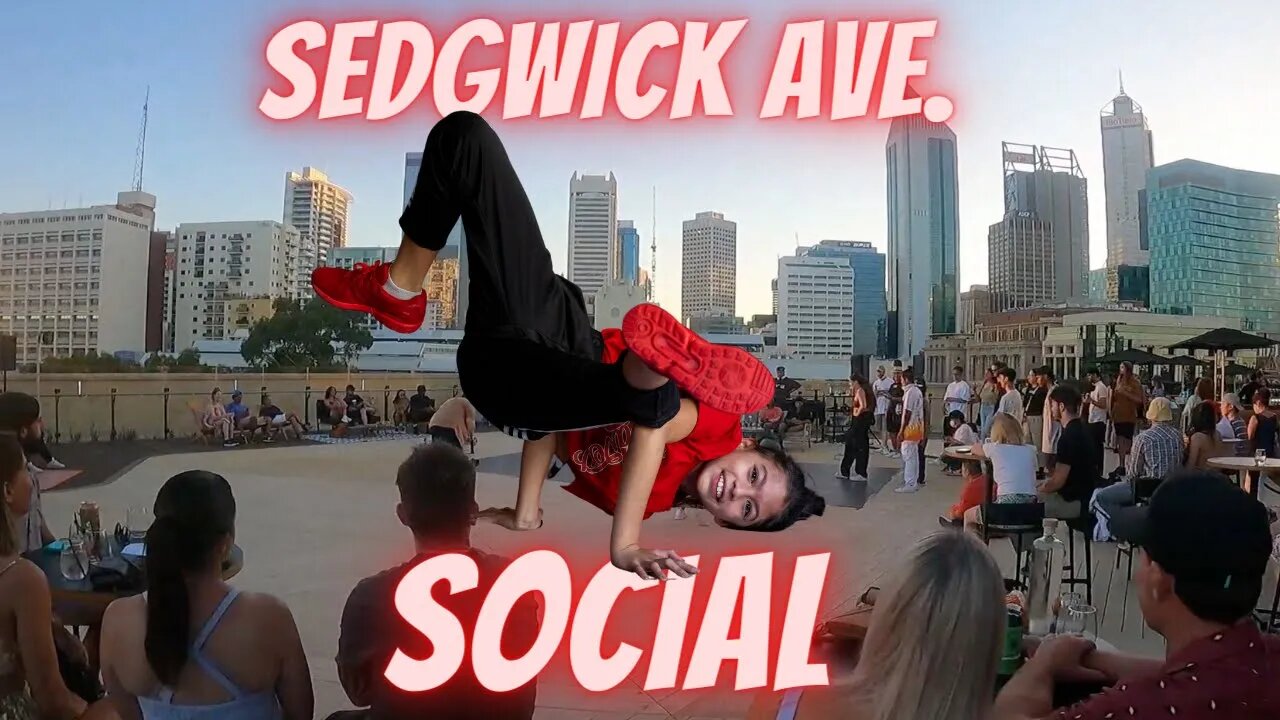 Sedgwick Ave. Social at AGWA Rooftop Bar Perth Dance Scene is lit!