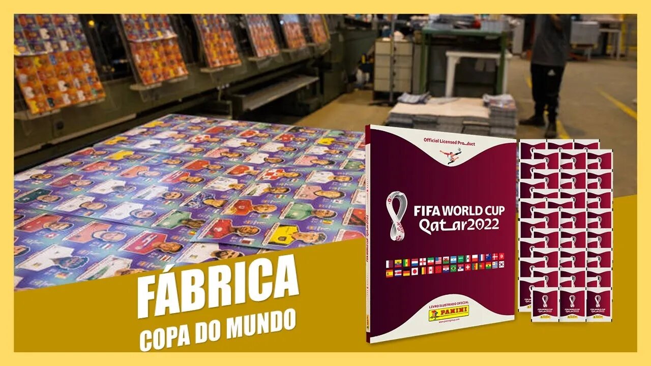 Álbum e Figurinhas da Copa: Visitando a Fábrica da Panini