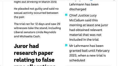 布魯斯萊爾曼的審判 : 法官解散了陪審團