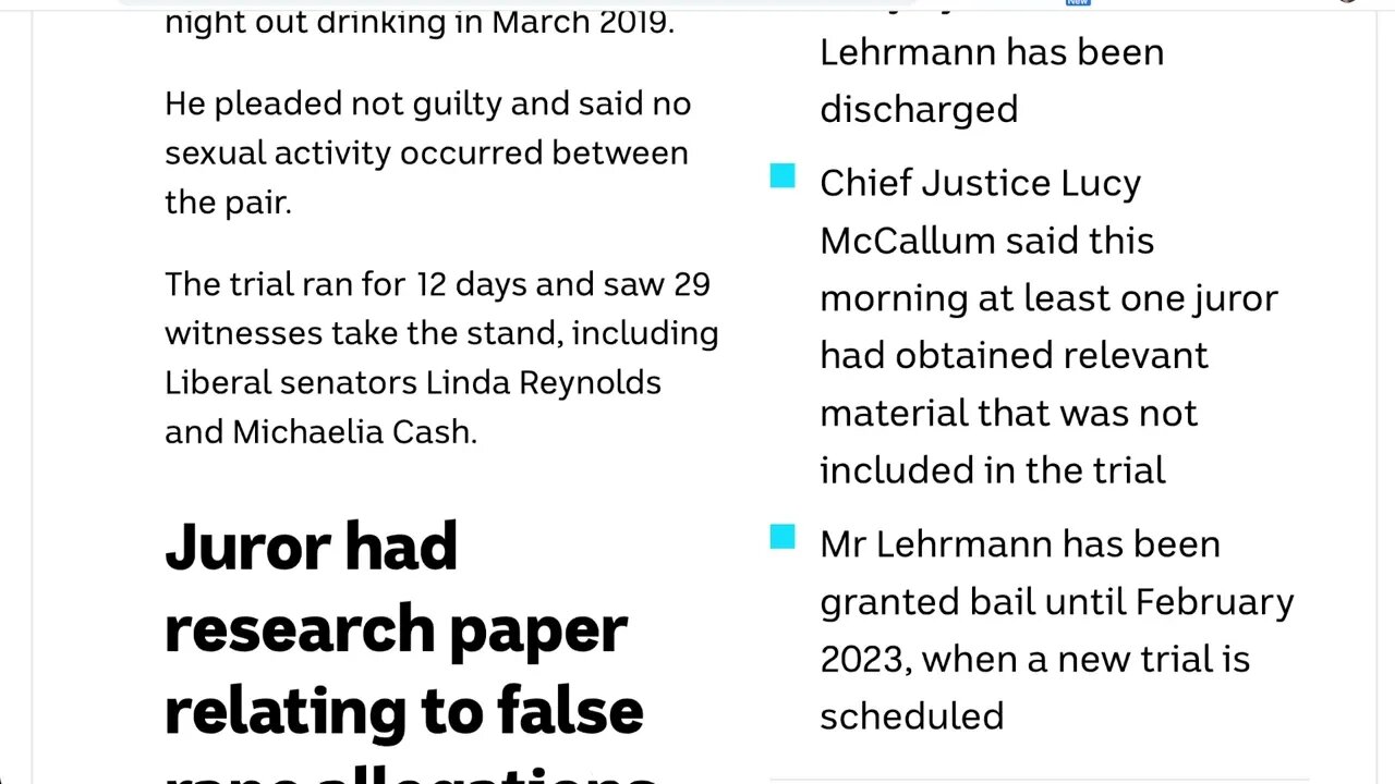 布魯斯萊爾曼的審判 : 法官解散了陪審團