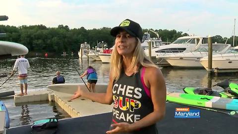 Mantra Fit SUP Race League on Midday Maryland!